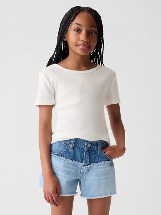 Rib T-shirt för barn