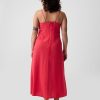 Ruched Slip midiklänning