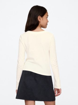 Ruched T-shirt för barn