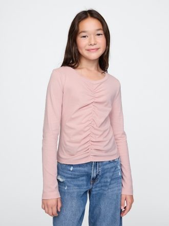 Ruched T-shirt för barn