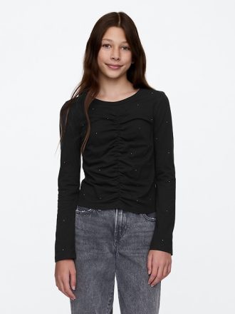 Ruched T-shirt för barn