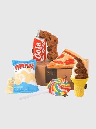 SPELA. Snack Attack Dog Toys Collection