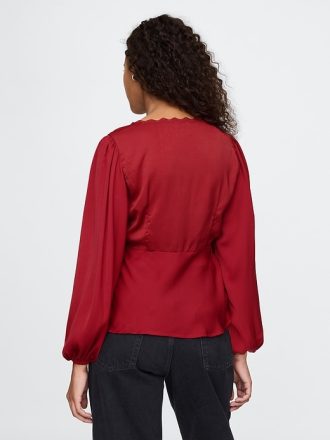 Satin Empire Top