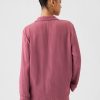 Satin PJ skjorta