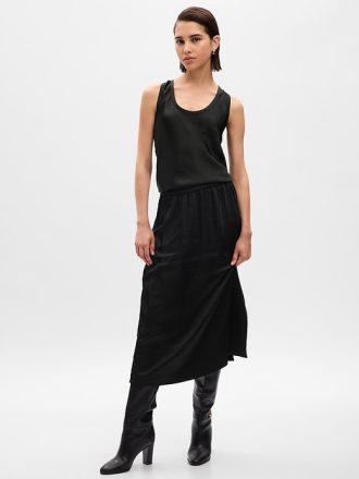 Satin linne
