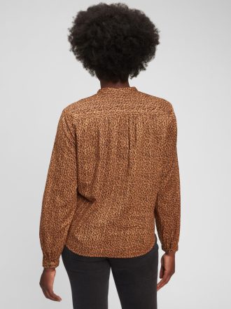 Shirred Popover-skjorta
