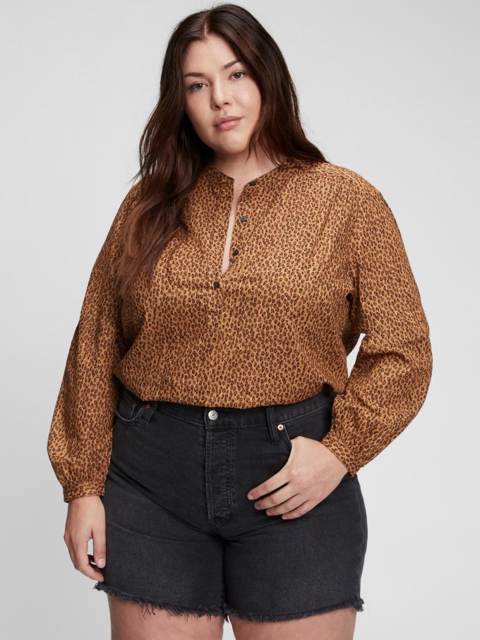 Shirred Popover-skjorta