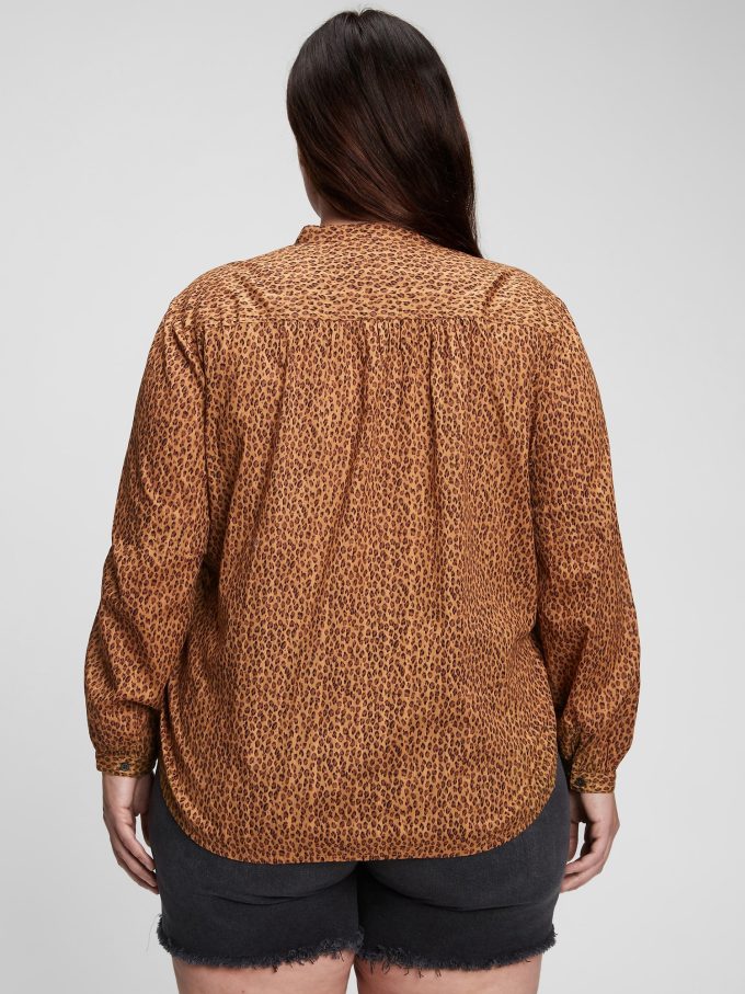 Shirred Popover-skjorta