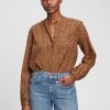 Shirred Popover-skjorta