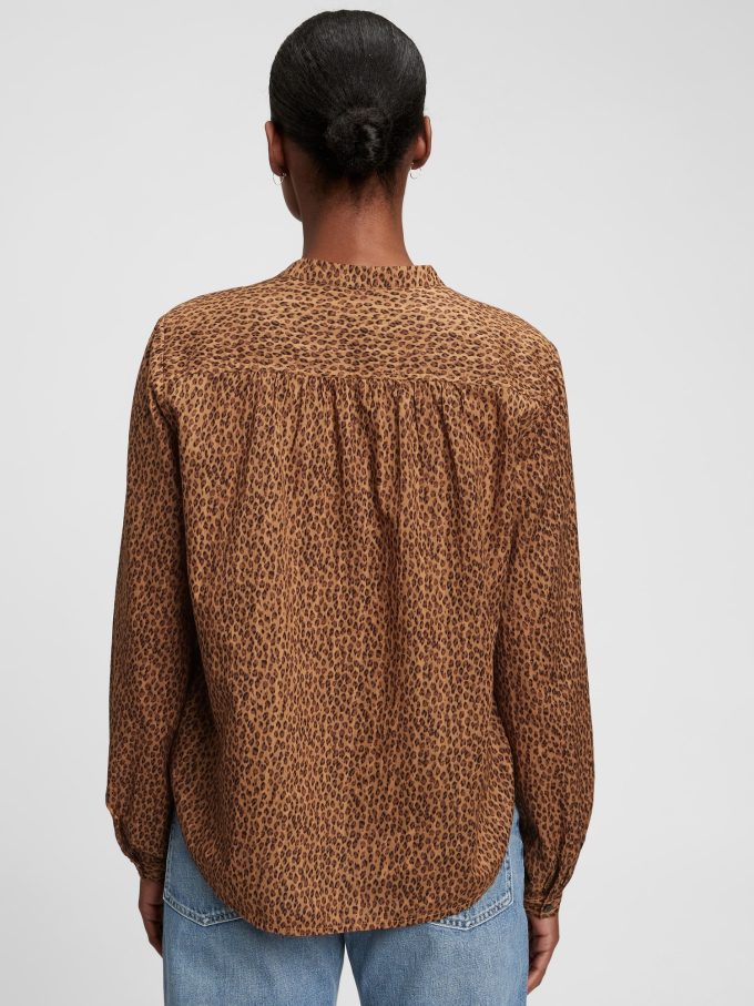 Shirred Popover-skjorta