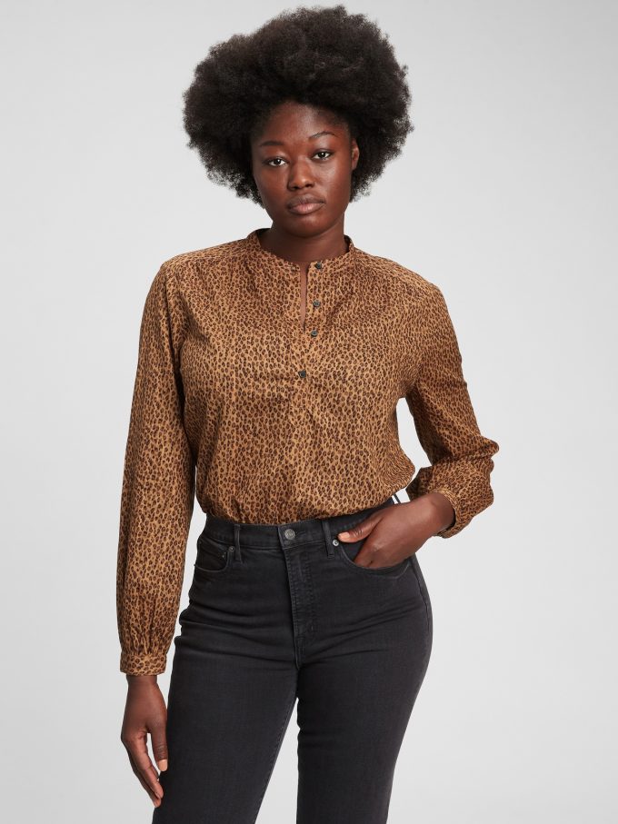 Shirred Popover-skjorta