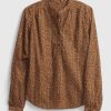 Shirred Popover-skjorta