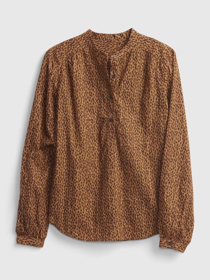 Shirred Popover-skjorta