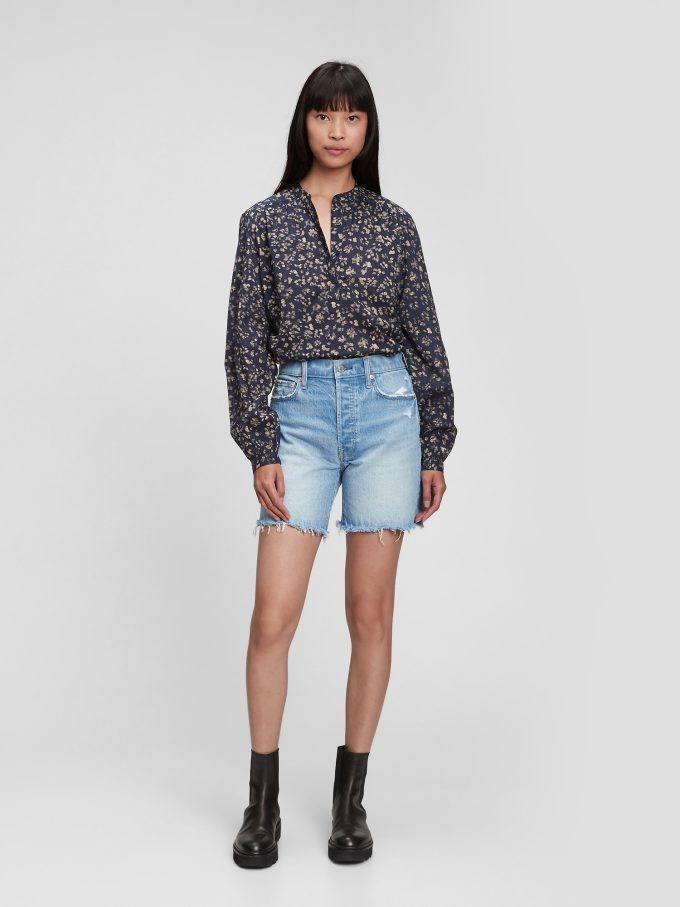 Shirred Popover-skjorta