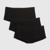 Shorty i ekologisk stretchig bomull (3-pack)