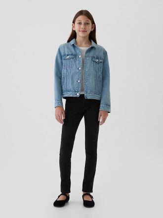 Skinny-jeans med medelhöga barn