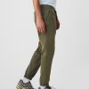 Slim canvas joggingbyxor