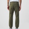 Slim canvas joggingbyxor