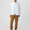 Slim canvas joggingbyxor