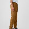 Slim canvas joggingbyxor