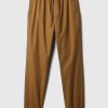 Slim canvas joggingbyxor