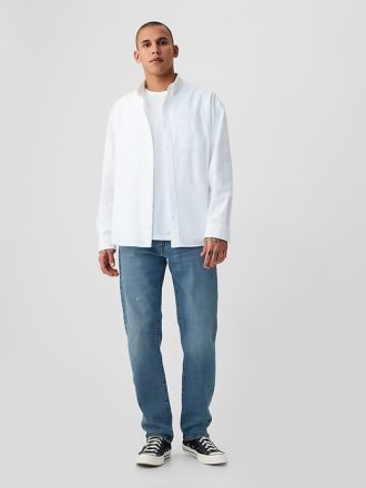 Slimmade jeans i GapFlex