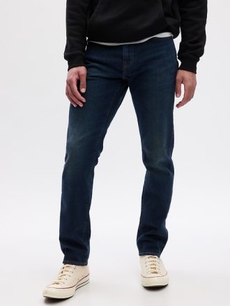 Slimmade jeans i Gapflex