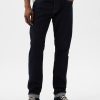 Slimmade självedge jeans