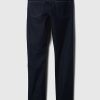 Slimmade självedge jeans