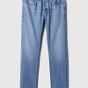 Slimmade självedge jeans