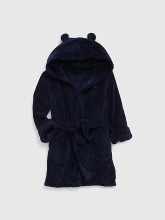 Småbarn Återvunnen Fuzzy Robe