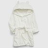 Småbarn Återvunnen Fuzzy Robe