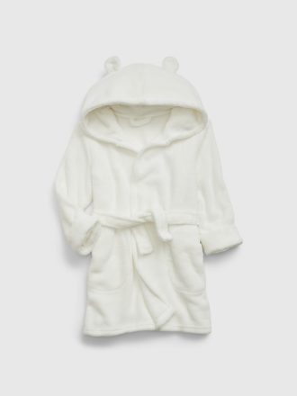 Småbarn Återvunnen Fuzzy Robe