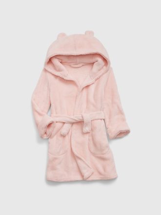 Småbarn Återvunnen Fuzzy Robe
