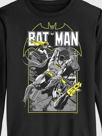 Småbarn DC Comics Batman grafisk långärmad T-shirt