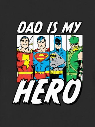 Småbarn DC Comics Justice League Hero Dad Grafisk T-shirt