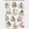 Småbarn Disney Princess Courage To Be Kind Grafisk T-shirt