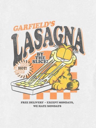 Småbarn Garfield Lasagne Grafisk T-shirt