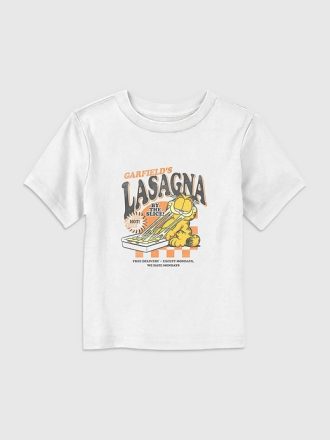 Småbarn Garfield Lasagne Grafisk T-shirt