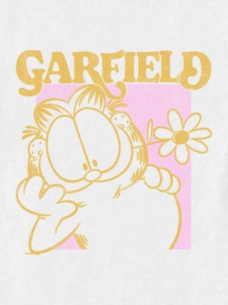 Småbarn Garfield Retro Flower Graphic Tee