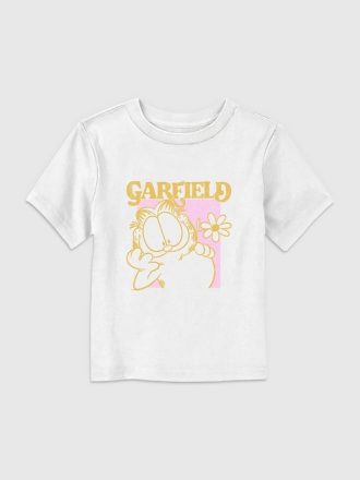 Småbarn Garfield Retro Flower Graphic Tee