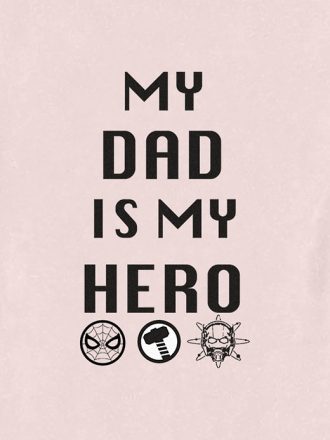 Småbarn Marvel Hero Dad Grafisk T-shirt