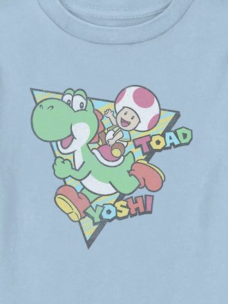 Småbarn Nintendo Yoshi och Toad Tee