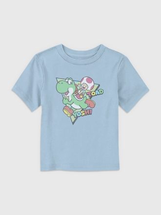Småbarn Nintendo Yoshi och Toad Tee