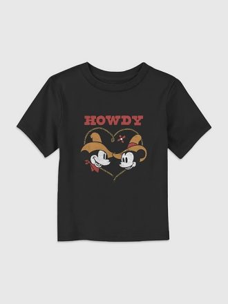 Småbarn Pigg och Minnie Mouse Howdy Western grafisk t-shirt