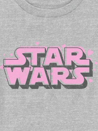 Småbarn Star Wars logotyp grafisk t-shirt