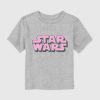 Småbarn Star Wars logotyp grafisk t-shirt Småbarn Star Wars logotyp grafisk t-shirt