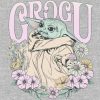 Småbarn The Mandalorian Grogu Spring Grafisk T-shirt