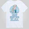 Småbarn fryst storasyster Elsa kortärmad grafisk t-shirt Småbarn fryst storasyster Elsa kortärmad grafisk t-shirt