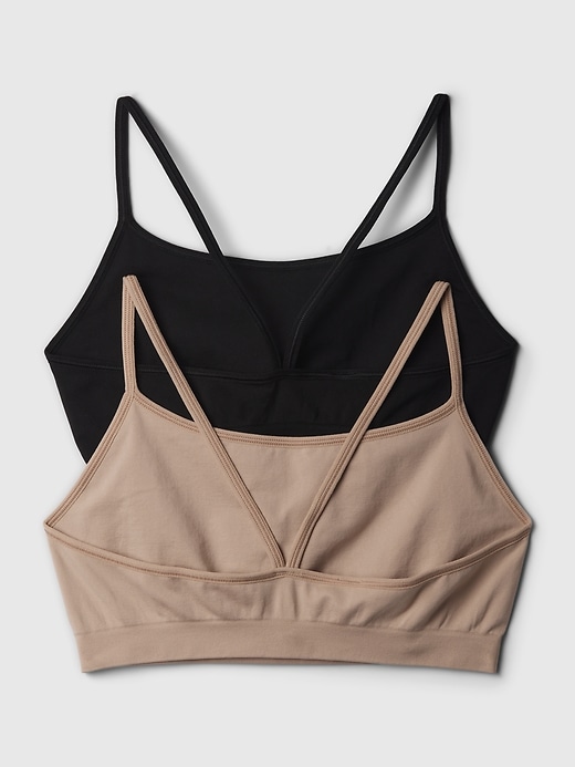 Sömlös Racerback Bralette (2-pack) Sömlös Racerback Bralette (2-pack)